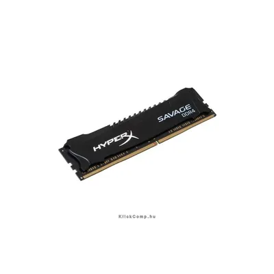 8GB DDR4 memória 2666MHz Kingston HyperX Savage Fekete XMP HX426C13SB2 8 HX426C13SB2_8 fotó