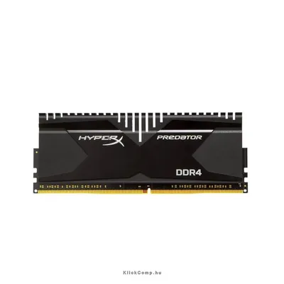 32GB DDR4 Memória 3000MHz Kit 4db 8GB memória KINGSTON HyperX Predator XMP HX430C15PBK4 32 HX430C15PBK4_32 fotó