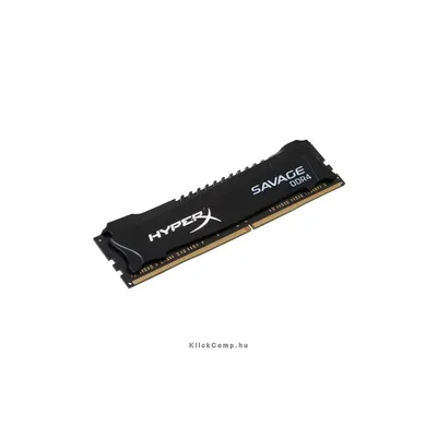 8GB DDR4 memória 3000MHz Kit 2db 4GB Kingston HyperX Savage Fekete XMP HX430C15SB2K2/8 HX430C15SB2K2_8 fotó