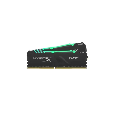 16GB DDR4 memória 3200MHz 2x8GB Kingston HyperX FURY RGB HX432C16FB3AK2_16 fotó