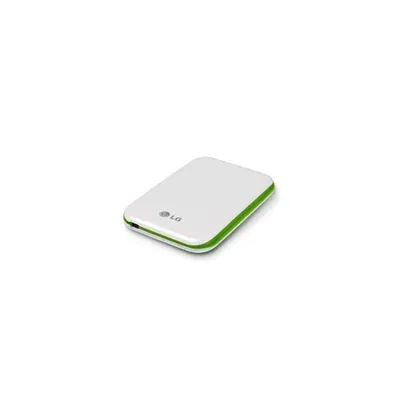 külső HDD 2.5&#34; 500GB USB 5400 rpm White Green HXD5U50GWE fotó