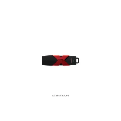128GB PenDrive USB3.1 Fekete-Piros Kingston HyperX Savage HXS3/128GB Flash Drive HXS3_128GB fotó