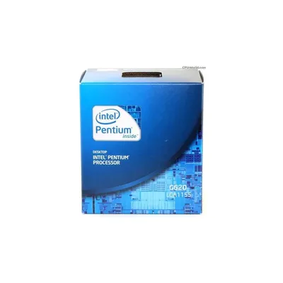 Intel processzor Dual Core G620 2.6GHz, 3MB L2 LGA1155 Box 3év ICDGG620 fotó