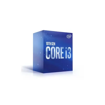 Intel Processzor Core i3 LGA1200 3,60GHz 6MB Core i3-10100 box CPU ICI310100 fotó