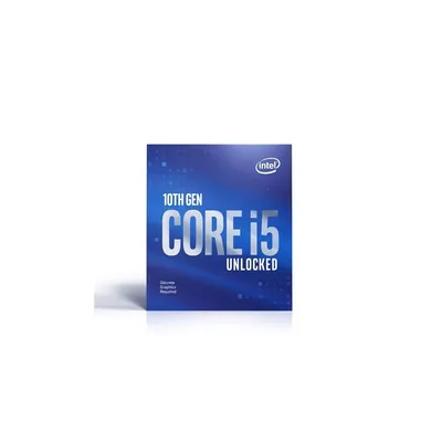 Intel Processzor Core i5 LGA1200 4,10GHz 12MB Core i5-10600K box CPU ICI510600K fotó