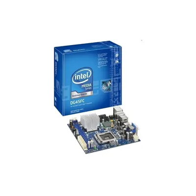 Intel Alaplap DG45FC s775, 1333MHz, mITX, DDR2, 1xPCIex1, 4xSata Bulk INBDG45FC fotó