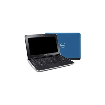 Dell Inspiron Mini 10 Blue netbook Atom N450 1.66GHz 2GB 250G W7S HUB 5 m.napon belül szervizben 2 év gar. Dell netbook mini laptop INSP1012-13 fotó
