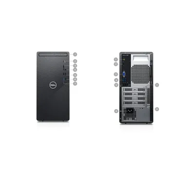Dell Inspiron számítógép 3891 i3-10105 8GB 1TB Win10H INSP3891-5 fotó