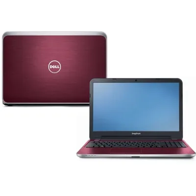 Dell Inspiron 15R Red notebook i5 3337U 1.8GHz 4GB 500GB HD7670M Linux INSP5521-14 fotó