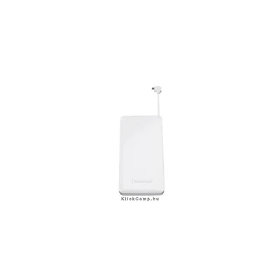 Mobile Akkubank SLIM 6000 mAh Fehér INTENSO-7331522 fotó