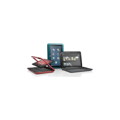 DELL Netbook Inspiron Mini Duo 1090 Sparta 10.1&#34; HD Multi Touch, Intel N570 1.66GHz, 2GB, 320GB, Linux, 4cell, Piros 1 év általános jogszabály szerint + 1 év gyártó által biztosított szervizga Ins1090_142118 fotó
