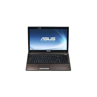 ASUS 15,6&#34; laptop i3-2310M 2,1GHz 2GB 320GB DVD író notebook 2 év K53E-SX067D fotó