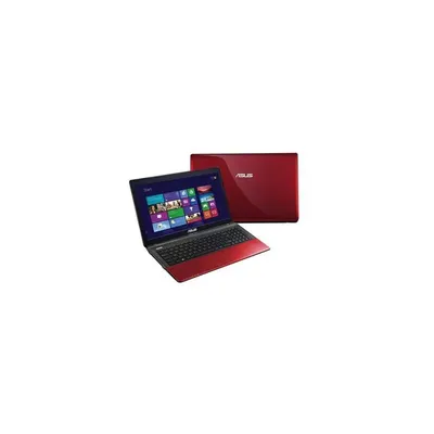 ASUS 15,6&#34; notebook i3-2350M 2,3GHz/4GB/750GB/DVD író/piros metál K55VD-SX791D fotó