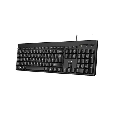 Billentyűzet USB Genius KB-116 fekete HU KB-116-USB-BLACK fotó