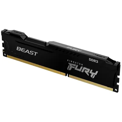 8GB DDR3 memória 1866MHz 1x8GB Kingston FURY Beast Black KF318C10BB_8 fotó