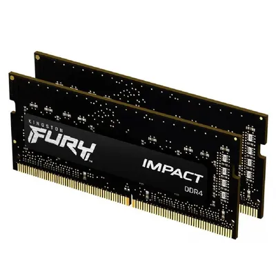 32GB DDR4 notebook memória 2666MHz 2x16GB Kingston FURY Impact KF426S16IBK2_32 fotó