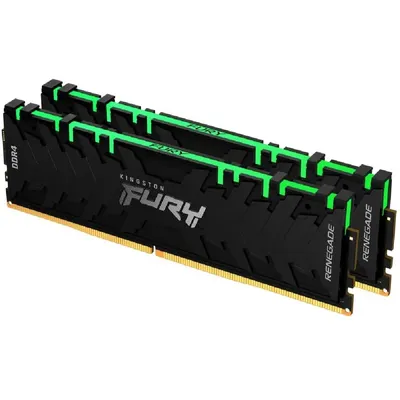 32GB DDR4 memória 3600MHz 2x16GB Kingston FURY Renegade KF436C16RB1AK2_32 fotó