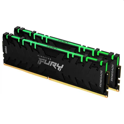 64GB DDR4 memória 3600MHz 2x32GB Kingston FURY Renegade KF436C18RBAK2_64 fotó