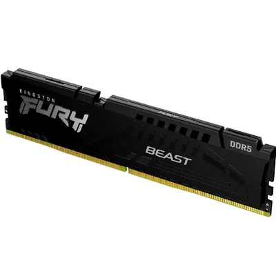 8GB DDR5 memória 5200MHz 1x8GB Kingston FURY Beast Black KF552C36BBE-8 fotó