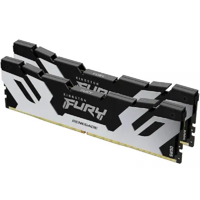 64GB DDR5 memória 6000MHz 2x32GB Kingston FURY Renegade Silver KF560C32RSK2-64 fotó