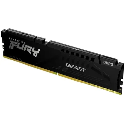 16GB DDR5 memória 6000MHz 1x16GB Kingston FURY Beast Black KF560C36BBE-16 fotó