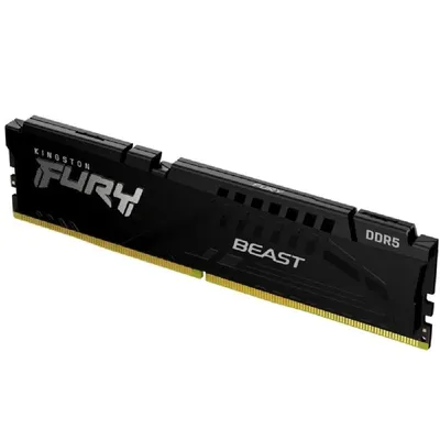 8GB DDR5 memória 6000MHz 1x8GB Kingston FURY Beast Black KF560C36BBE-8 fotó