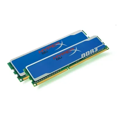 Memória HYPERX DDR3 4GB 1600MHz CL9 DIMM memória Kit of 2 Blu Edition gar. KHX1600C9D3B1K2_4G fotó