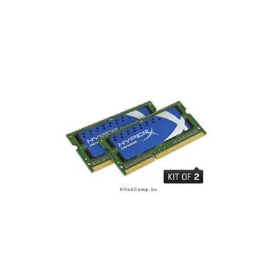 8GB 1866MHz DDR-3 HyperX 1,35V Kit! 2db 4GB KHX18LS11P1K2 8 notebook memória KHX18LS11P1K2_8 fotó