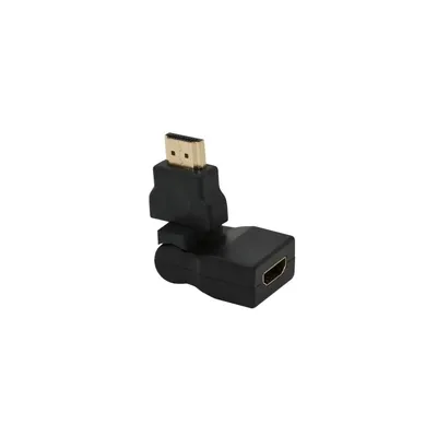 HDMI M to HDMI F 180° forg dönt. adapter KKTMHH00MF180 fotó