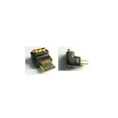 Adapter HDMI/M to HDMI/F 90 fokos KKTMHH00MF90 fotó