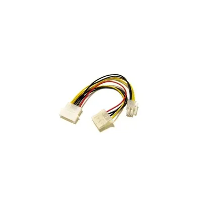 Tápkábel adapter 4=>4 tűs CPU Kolink