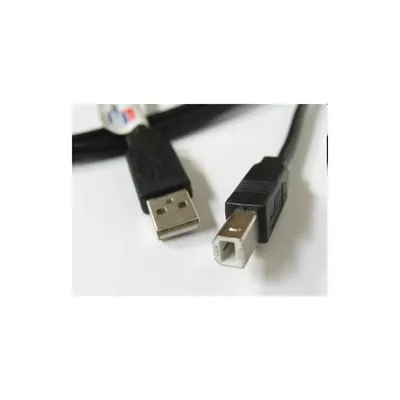 USB 2.0 ö.kábel A B, 3m fekete KKTU213B fotó