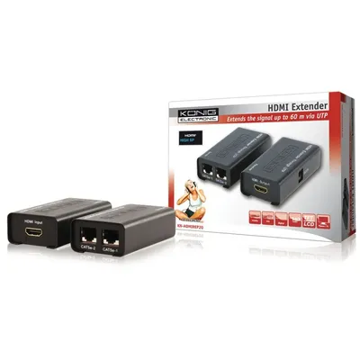HDMI HOSSZABBÍTÓ UTP-N KERESZTÜL KN-HDMIREP20 fotó