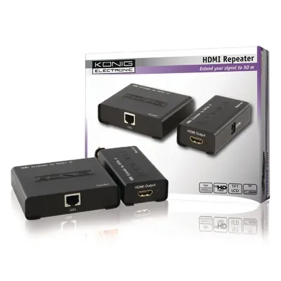 HDMI HOSSZABBÍTÓ UTP-N KERESZTÜL KN-HDMIREP25 fotó