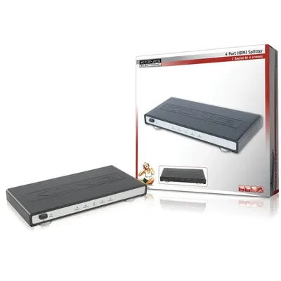 4 PORTOS HDMI ELOSZTÓ KN-HDMISPL20 fotó