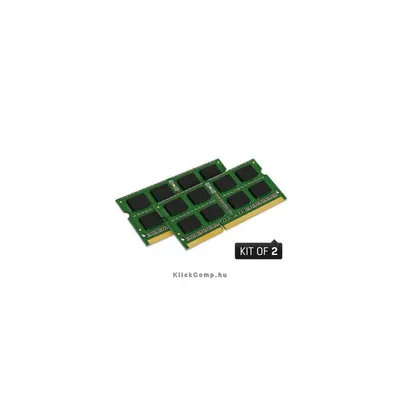 Apple 16GB DDR3 notebook memória 1600MHz LoVo 1,35V Kit 2db 8GB KINGSTON KTA-MB1600LK2 16G KTA-MB1600LK2_16G fotó