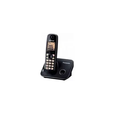 Panasonic DECT telefon fekete KX-TG6611PDB fotó
