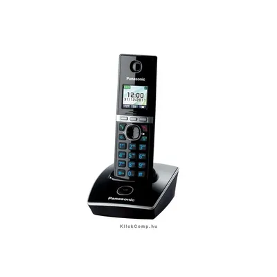Panasonic DECT töltővel fekete kézibeszélő KX-TGA806FXB fotó