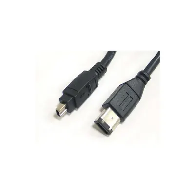 IEE1394 IEEE1394 kábel, 6P-4P, 1.8m, fekete Kolink-1394466 fotó