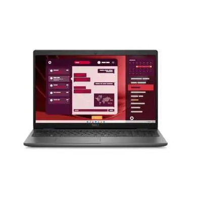 Dell Latitude Notebook IrisXe Linux 15.6&#34; 1366x768, szürke L3550-21 fotó