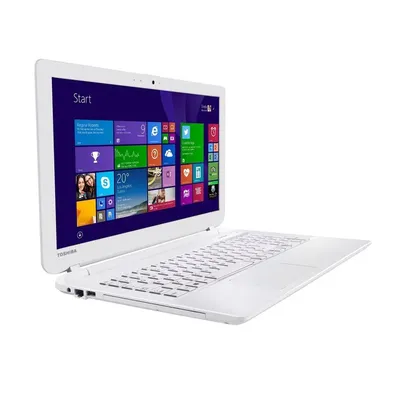 Toshiba Satellite 15.6&#34; laptop i3-4005U 8GB 1TB Win8.1 L50-B-1HQ fehér L50-B-1HQ3YR fotó