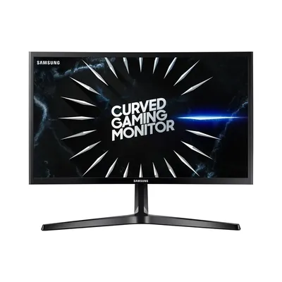 Monitor 23,5" FHD 1920x1080 ívelt kijelzős gamer 2HDMI Display port Samsung C24RG50FQR LED 144Hz kék-szürke LC24RG50FQRXEN fotó