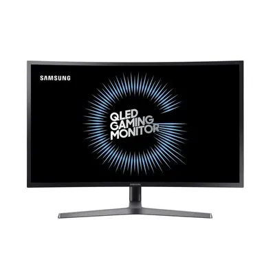 Monitor 26,9&#34; WQHD QLED 2HDMI Display port 144Hz ívelt kijelzős gamer Samsung LC27HG70QQUXEN fotó