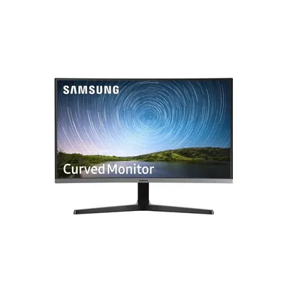 Monitor 26,9&#34; FHD HDMI ívelt kijelzős kékes sötétszürke Samsung LC27R500FHUXEN fotó
