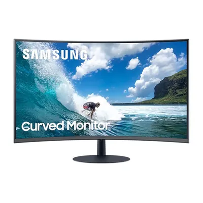 Monitor 27&#34; 1920x1080 VA VGA HDMI DP USB Samsung C27T550FDR LC27T550FDRXEN fotó