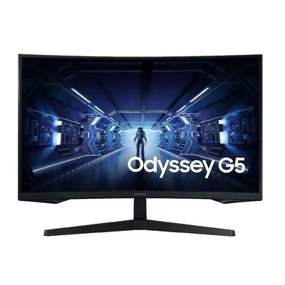 Monitor 32&#34; 2560x1440 VA HDMI DP Samsung LC32G55TQBUXEN LC32G55TQBUXEN-2 fotó