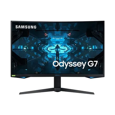 Monitor 31,5&#34; 2560x1440 VA HDMI DP USB Samsung Odyssey LC32G75TQSRXEN fotó