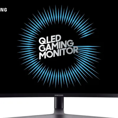Monitor 31,5" 2560x1440 Ívelt 1ms 2xHDMI B2C Samsung C32HG70Q LC32HG70QQUXEN fotó