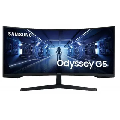 Monitor 34&#34; 3440x1440 VA HDMI DP USB Samsung G5 C34G55TWWR LC34G55TWWRXEN fotó