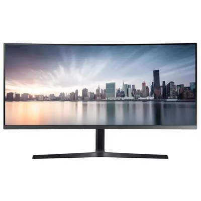 Monitor 34&#34; 3440x1440 VA HDMI DP USB USB-C Samsung LC34H890WGRXEN fotó